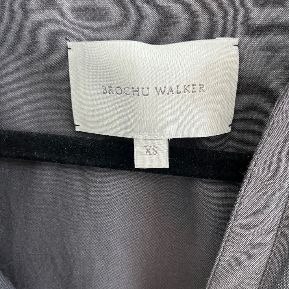 Brochu Walker “The Havana Dress” washed black, Sz XS